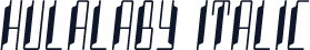 Hulalaby Italic