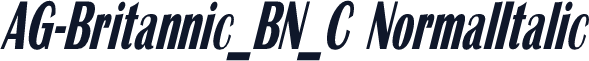 AG-Britannic_BN_C NormalItalic