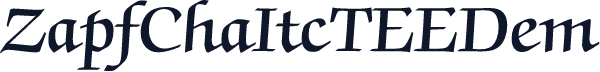 ZapfChaItcTEEDem