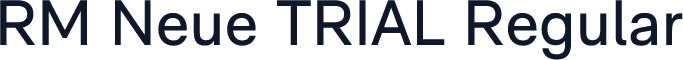 RM Neue TRIAL Regular