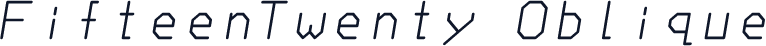 FifteenTwenty Oblique