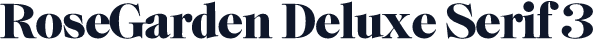 RoseGarden Deluxe Serif 3