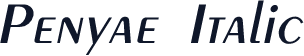 Penyae Italic