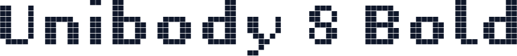 Unibody 8 Bold