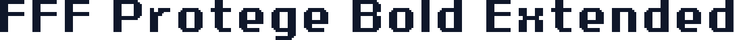 FFF Protege Bold Extended