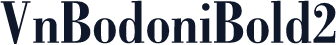VnBodoniBold2