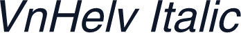 VnHelv Italic