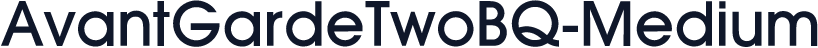 AvantGardeTwoBQ-Medium