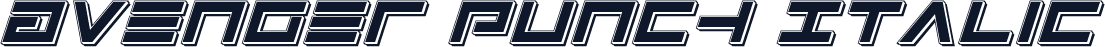 Avenger Punch Italic