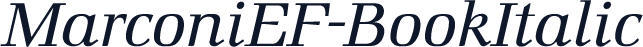 MarconiEF-BookItalic