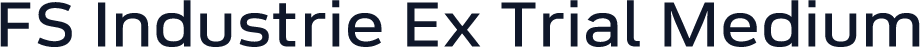 FS Industrie Ex Trial Medium
