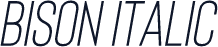 Bison Italic
