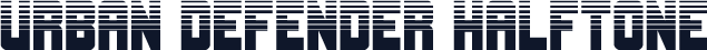 Urban Defender Halftone