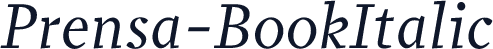 Prensa-BookItalic