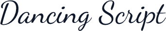 Dancing Script