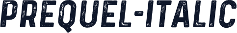 Prequel-italic