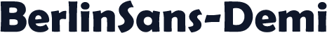 BerlinSans-Demi