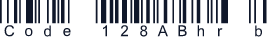 Code 128ABhr b