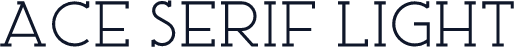 Ace Serif Light