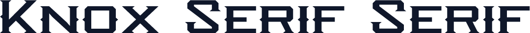 Knox Serif Serif