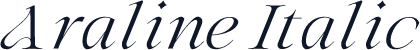 Araline Italic