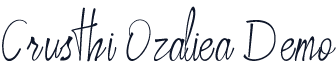 Crusthi Ozaliea Demo