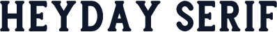 Heyday Serif