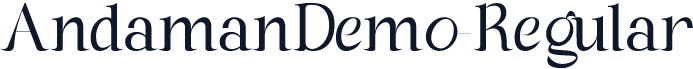 AndamanDemo-Regular