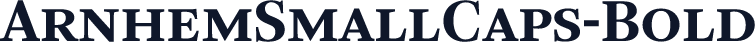 ArnhemSmallCaps-Bold