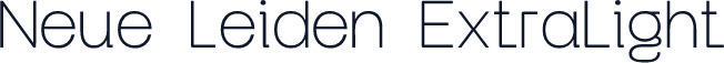 Neue Leiden ExtraLight