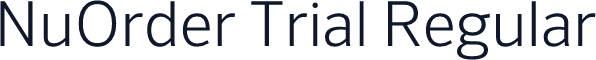 NuOrder Trial Regular