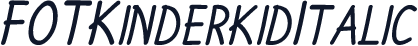 FOTKinderkidItalic