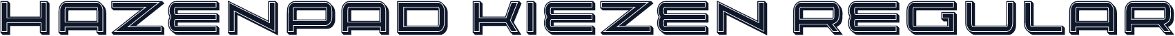 Hazenpad Kiezen Regular