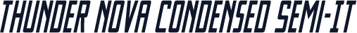 Thunder Nova Condensed Semi-It