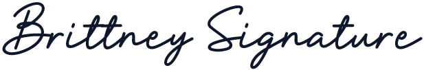 Brittney Signature
