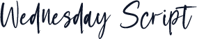 Wednesday Script