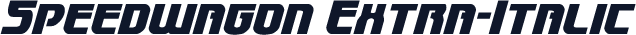Speedwagon Extra-Italic