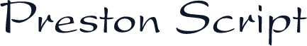 Preston Script