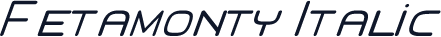 Fetamonty Italic