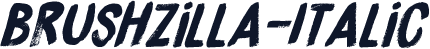 Brushzilla-Italic