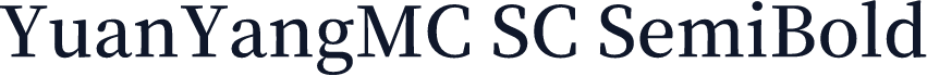 YuanYangMC SC SemiBold