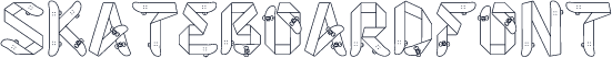 Skateboardfont
