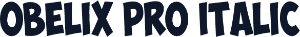 Obelix Pro Italic