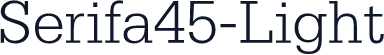 Serifa45-Light