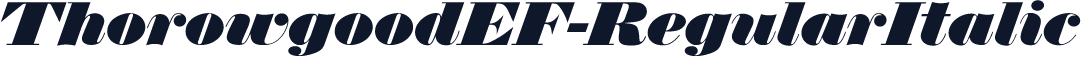 ThorowgoodEF-RegularItalic