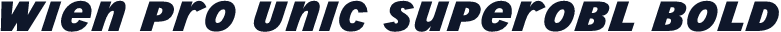☞Wien Pro Unic Superobl Bold