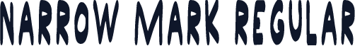Narrow Mark Regular