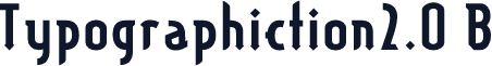 Typographiction2.0 B