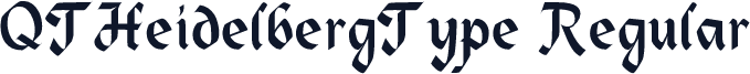 QTHeidelbergType Regular