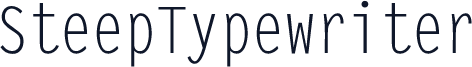 SteepTypewriter
